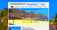 Desktop Screenshot of excursionesentenerife.com